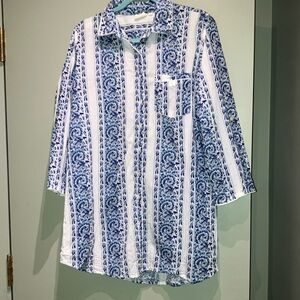 Julia Amory Husband Shirt Size M